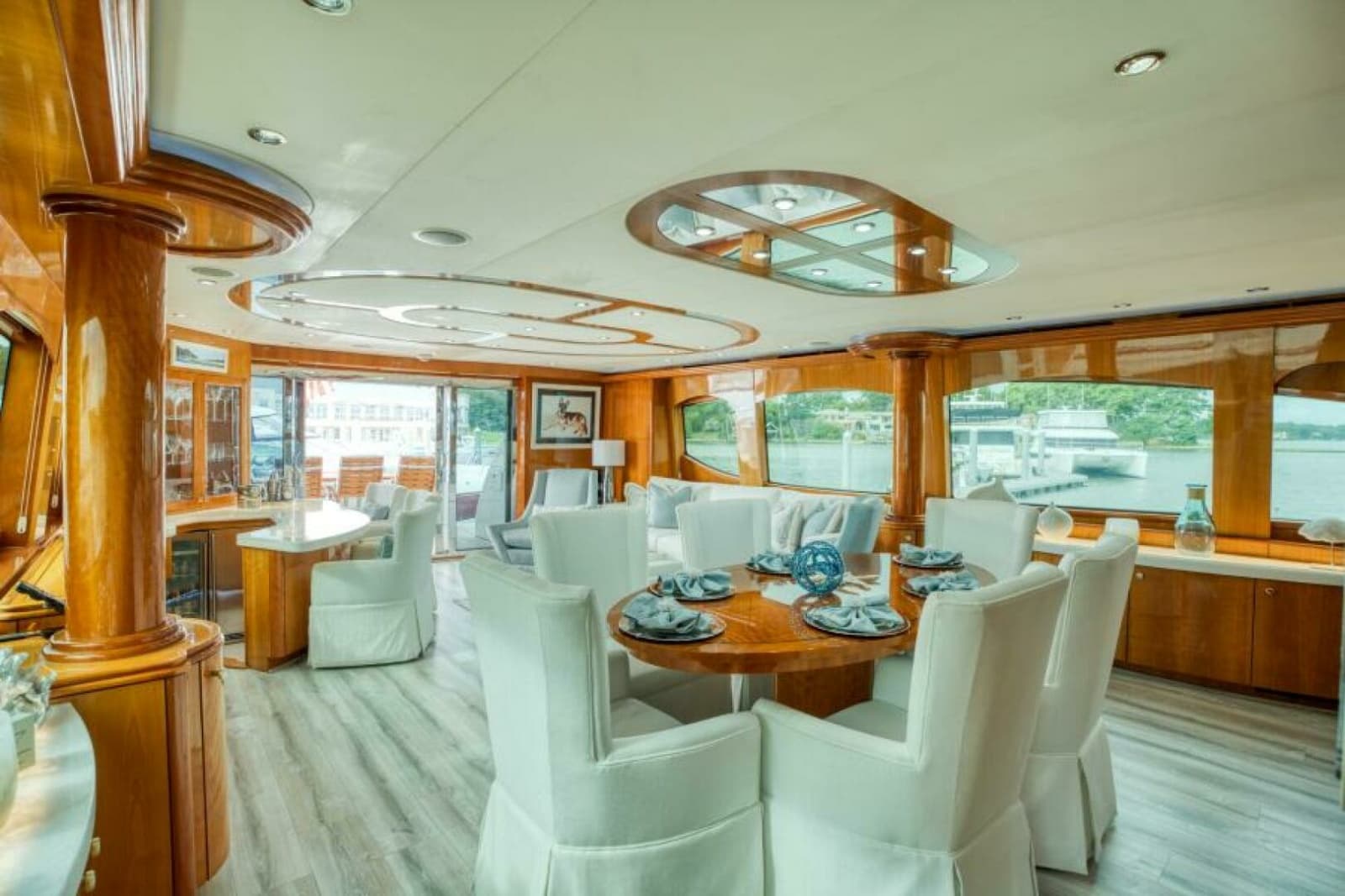 2007 Hatteras 80 Enclosed Bridge - Photo 7