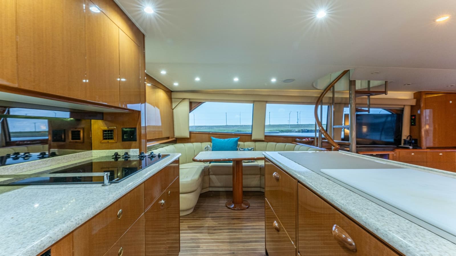 2001 Viking 65 Enclosed Bridge - Photo 12