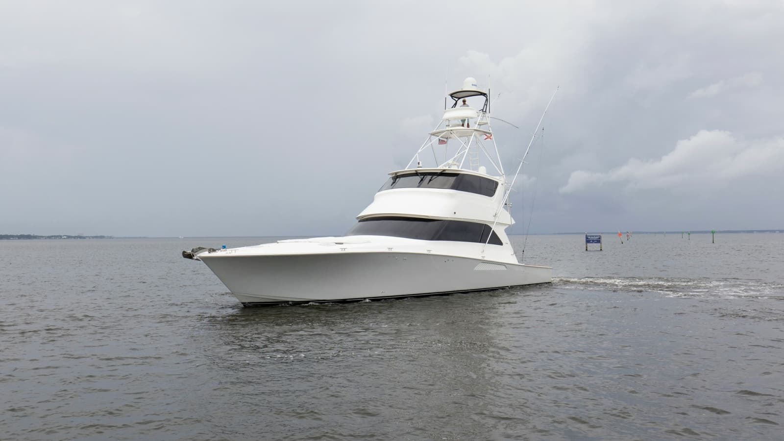 2007 Viking 74 Enclosed Bridge - Photo 59