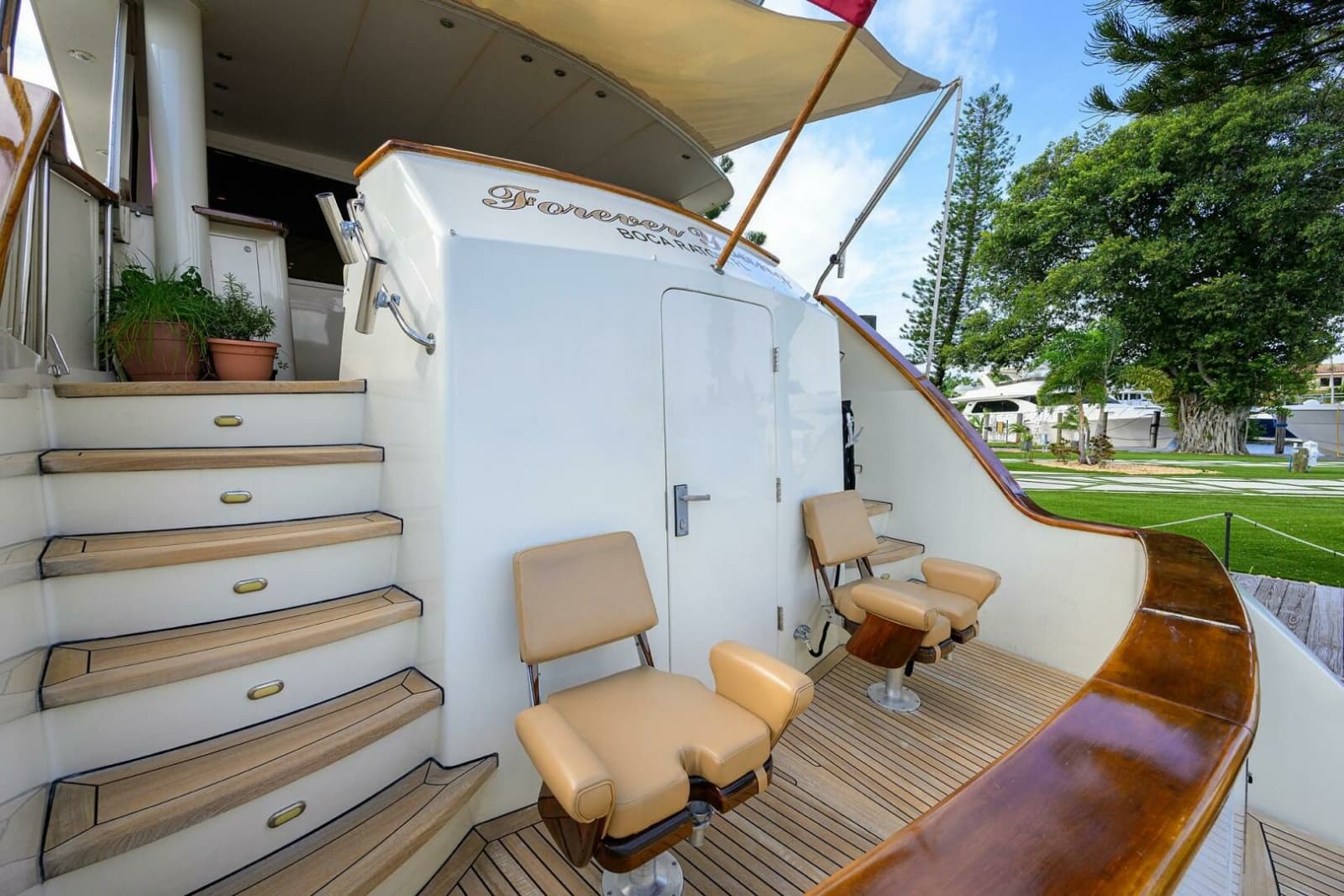 1991 Hatteras 78 Cockpit Motor Yacht - Photo 50
