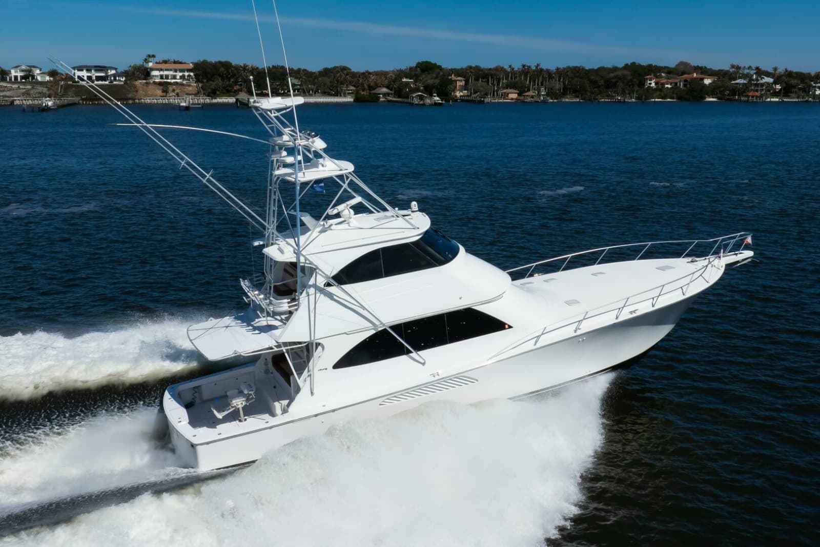 2009 Viking 64 Enclosed Bridge w/ Tower - Photo 5