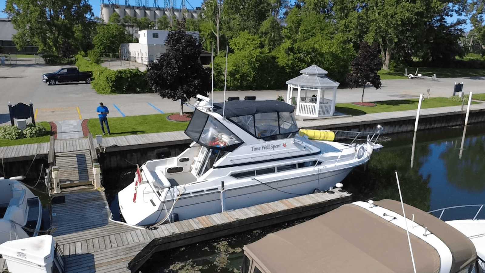 1990 Carver 380 Santego - Photo 5