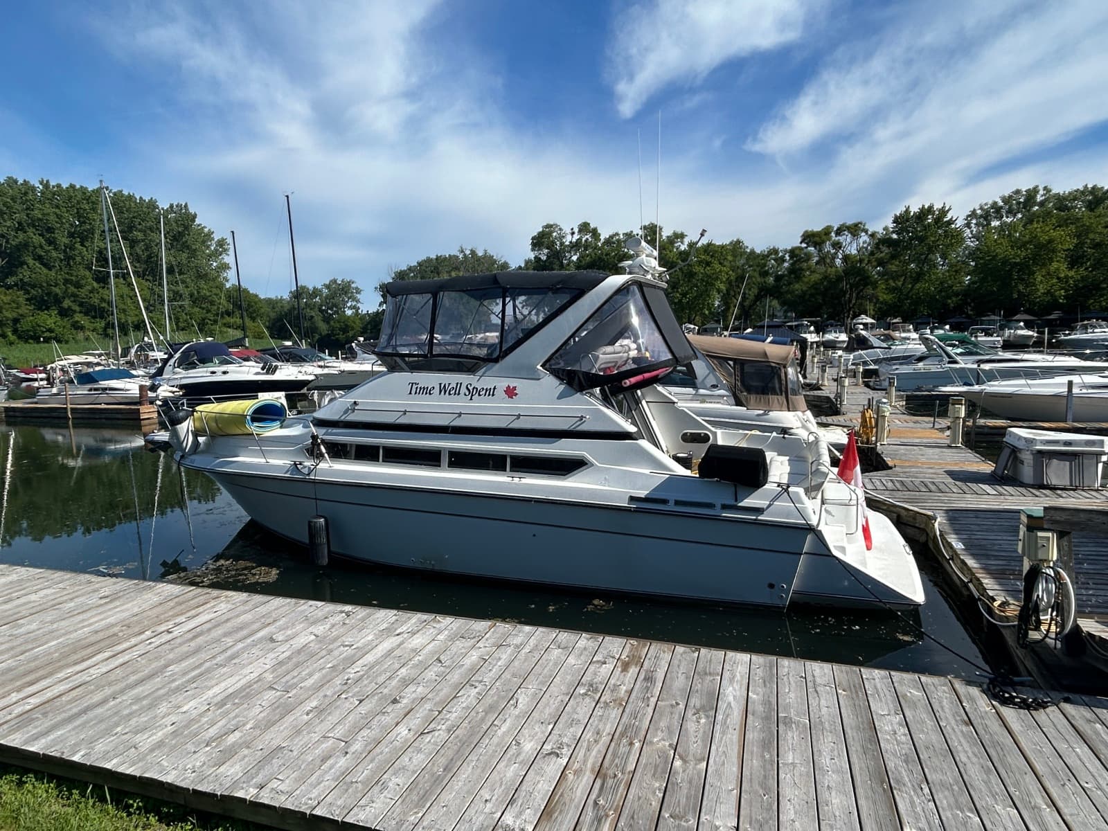 1990 Carver 380 Santego - Photo 9