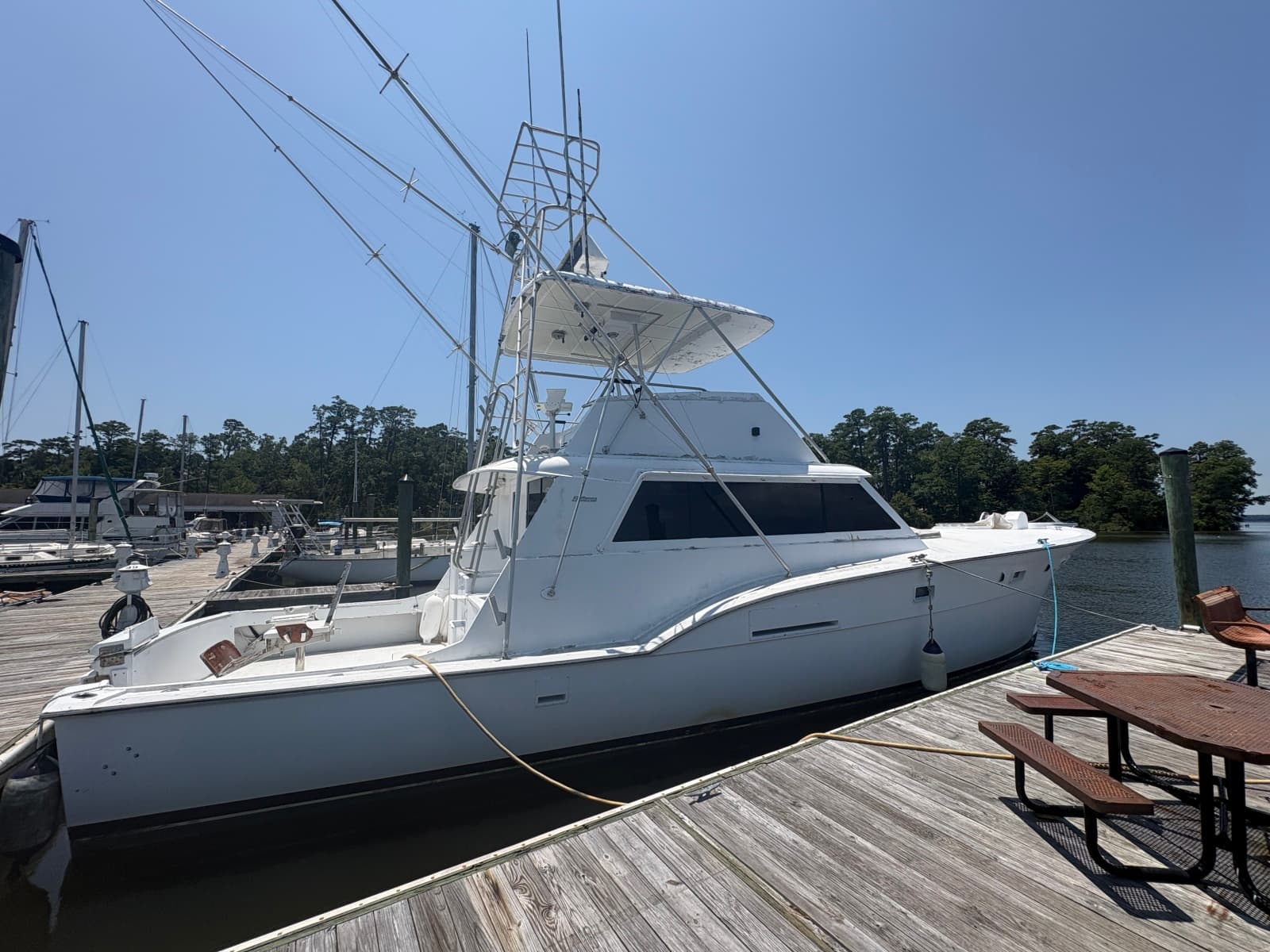 1973 Hatteras 53 Convertible - Photo 97