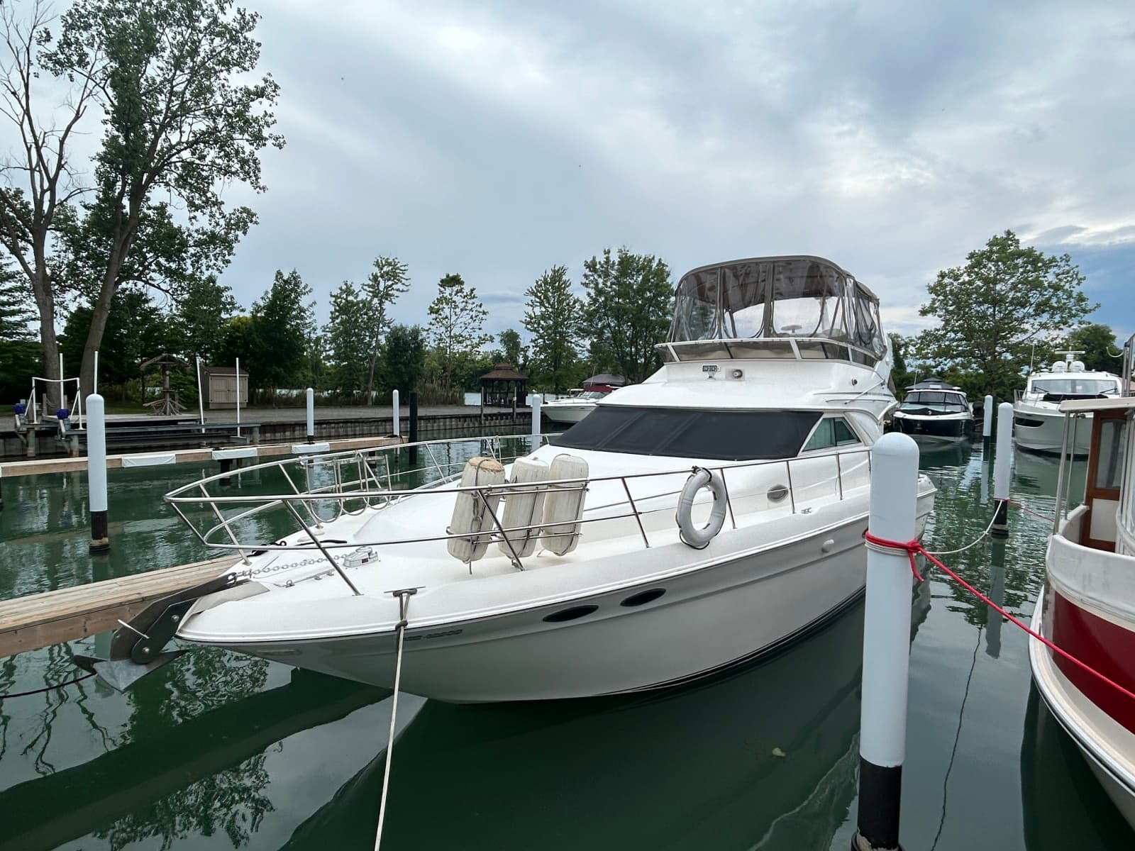 1999 Sea Ray 400 Sedan bridge - Photo 3