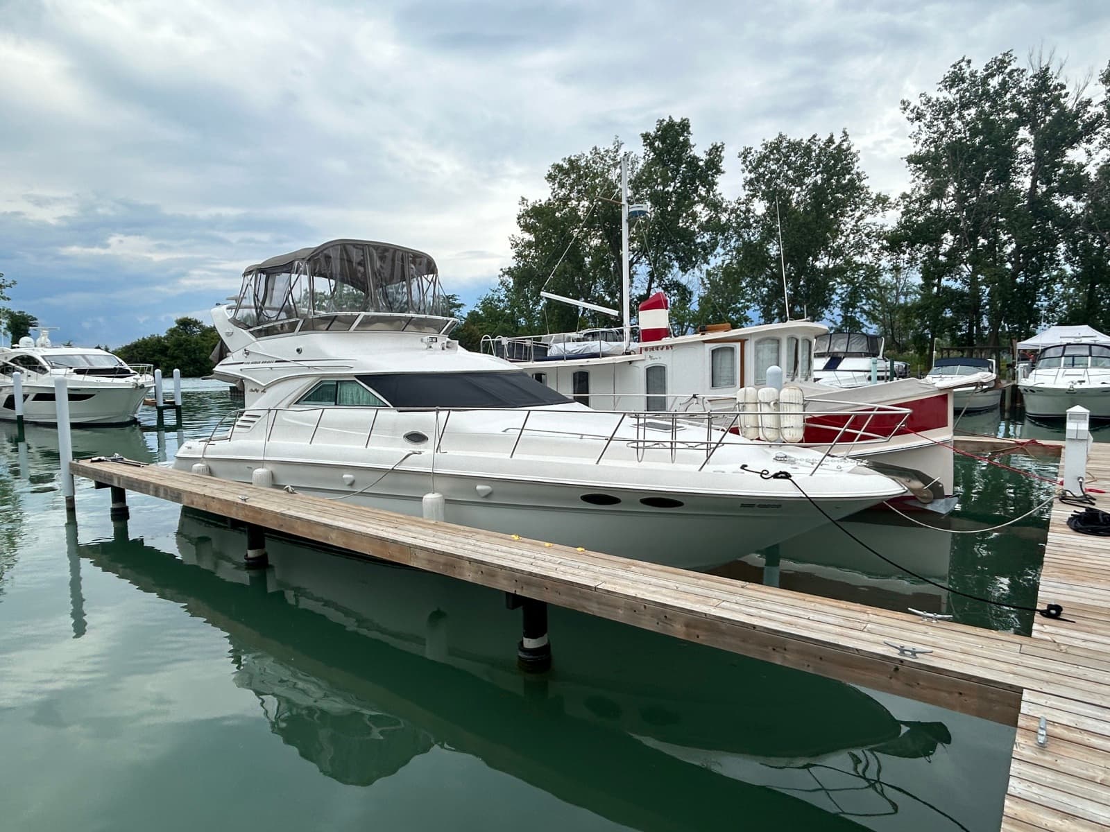 1999 Sea Ray 400 Sedan bridge - Photo 2