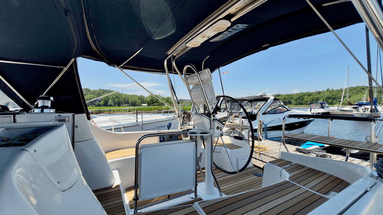 2006 Hunter 41 Deck Salon - Photo 9