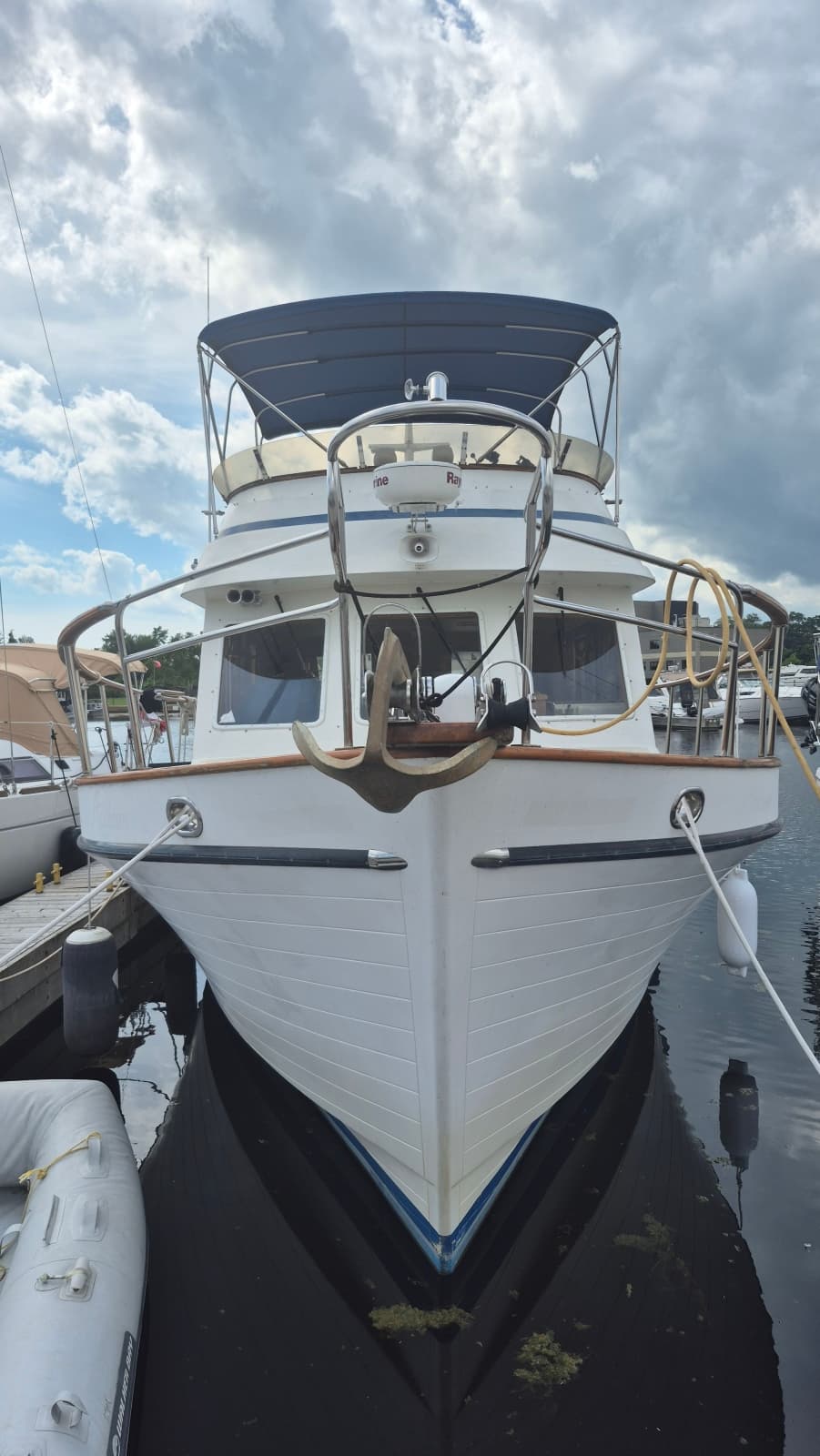 1985 Ocean Alexander 38 Double Cabin - Photo 2