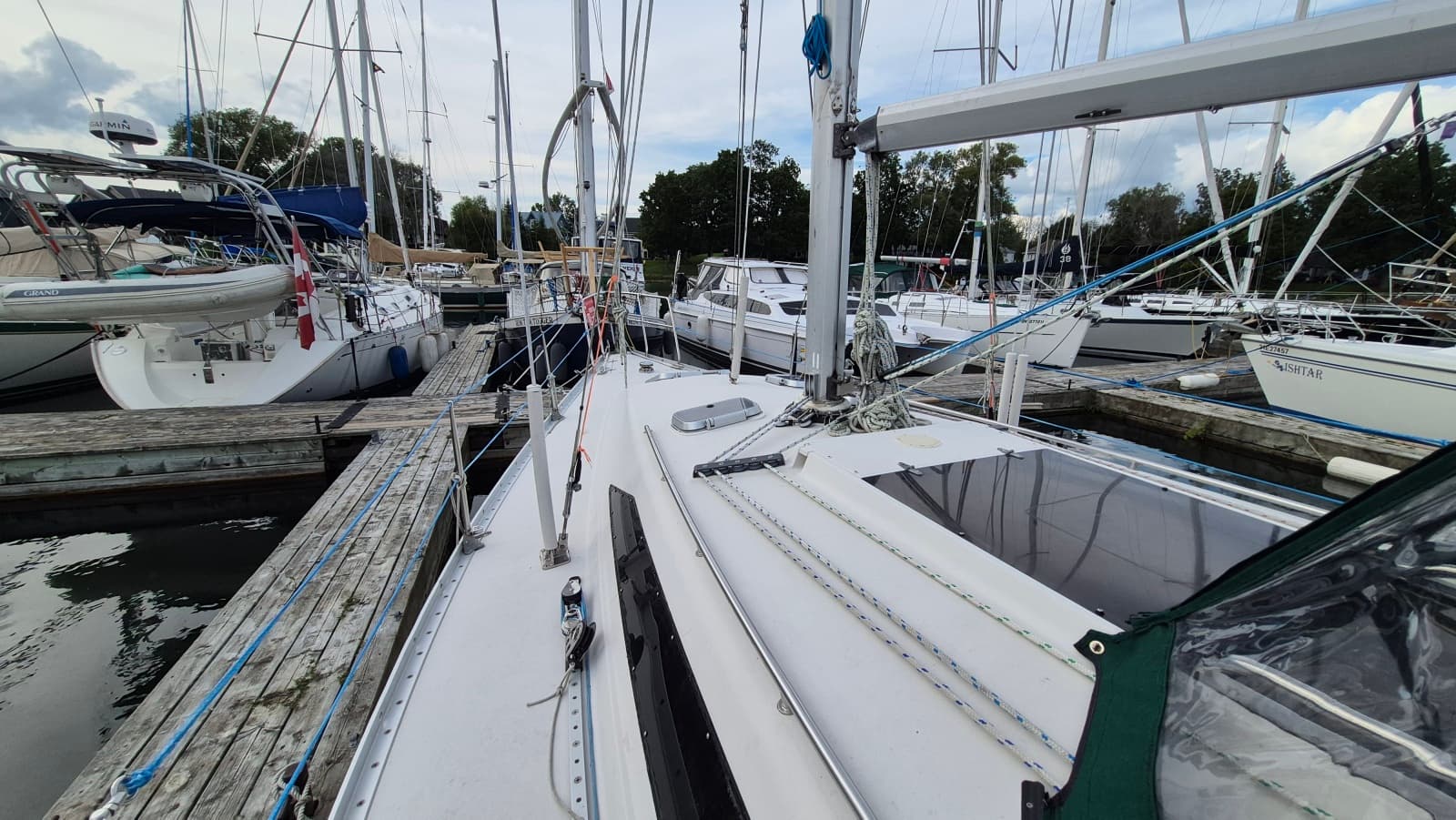 1988 Canadian Sailcraft CS 36 MERLIN - Photo 5