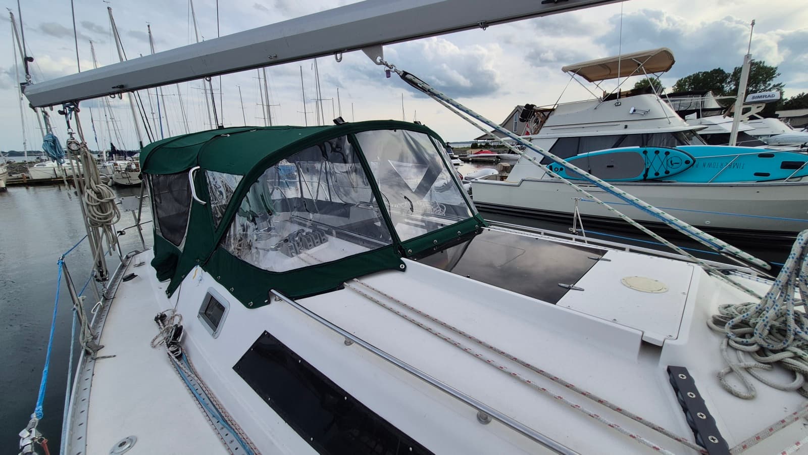 1988 Canadian Sailcraft CS 36 MERLIN - Photo 11