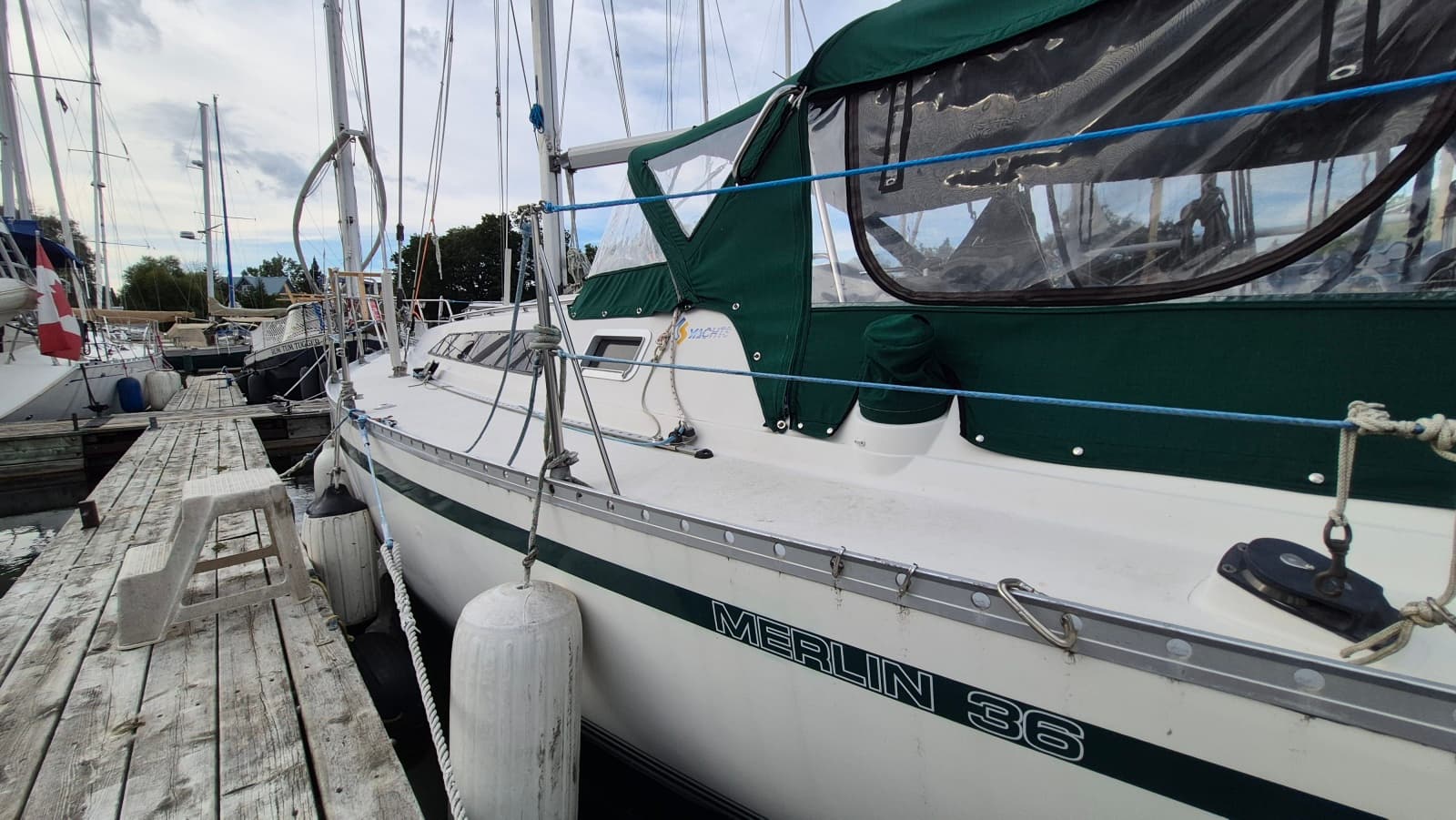 1988 Canadian Sailcraft CS 36 MERLIN - Photo 42