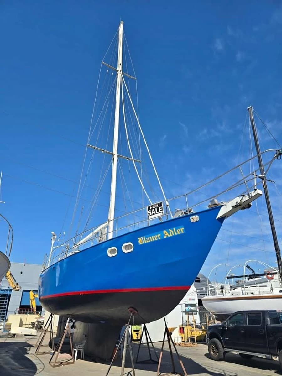 1996 Bruce Roberts Customer Steel Hull Sailboat - Photo 2