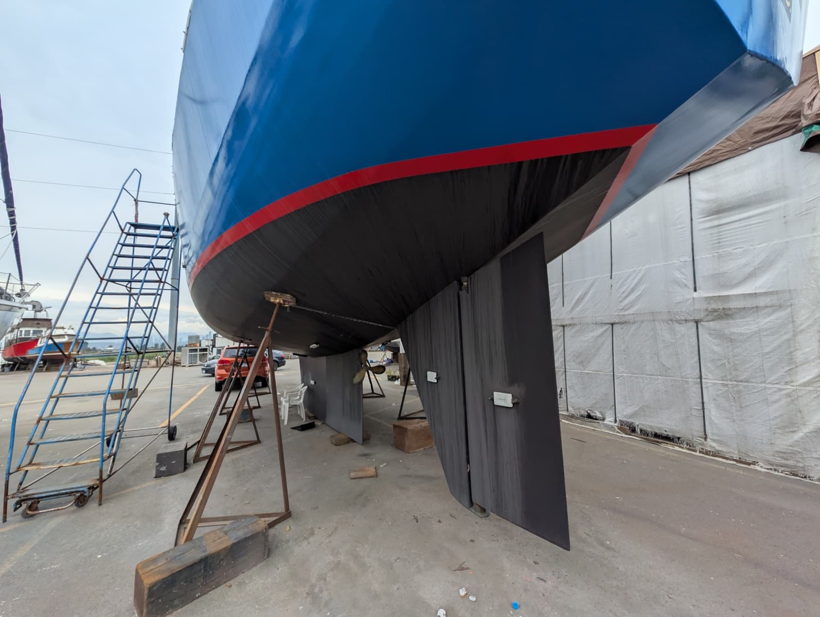 1996 Bruce Roberts Customer Steel Hull Sailboat - Photo 8