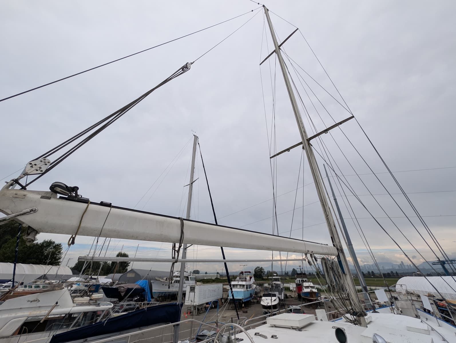 1996 Bruce Roberts Customer Steel Hull Sailboat - Photo 12