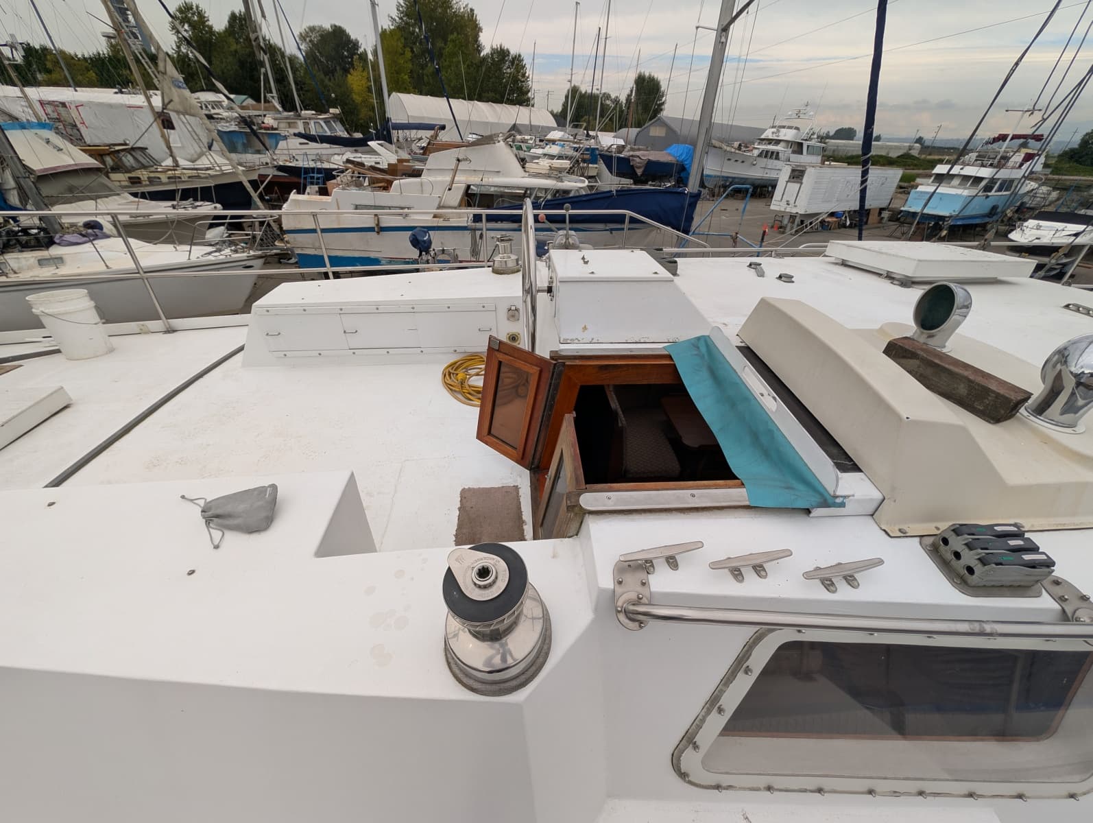 1996 Bruce Roberts Customer Steel Hull Sailboat - Photo 13