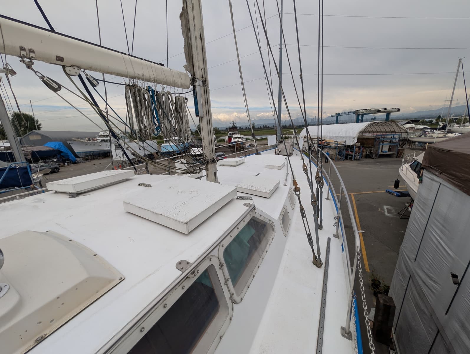 1996 Bruce Roberts Customer Steel Hull Sailboat - Photo 14