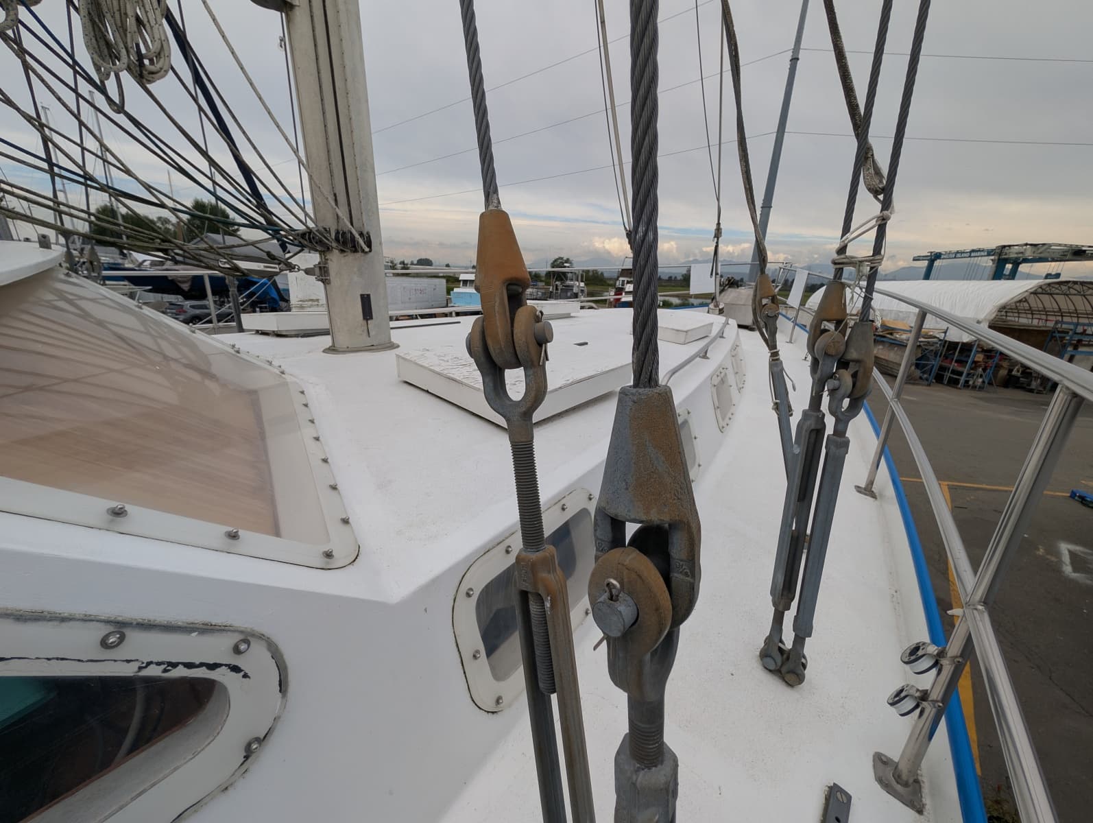 1996 Bruce Roberts Customer Steel Hull Sailboat - Photo 15