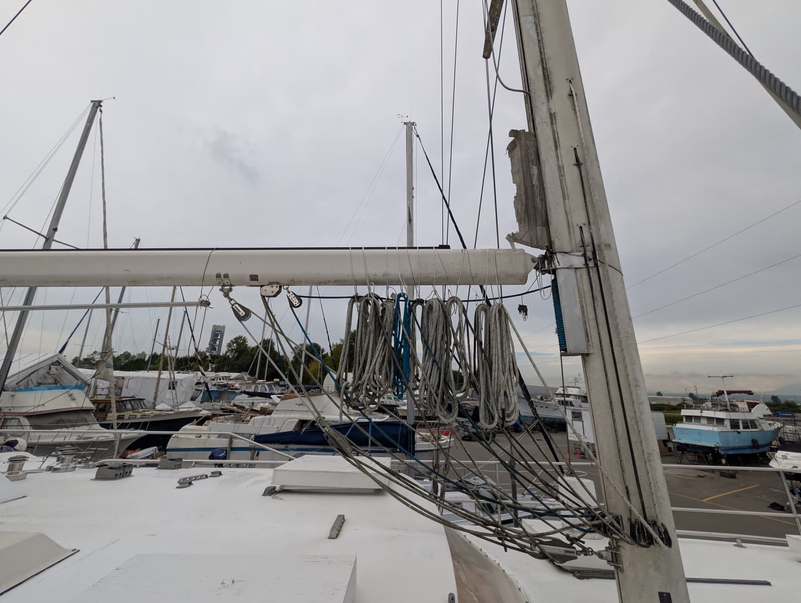 1996 Bruce Roberts Customer Steel Hull Sailboat - Photo 16
