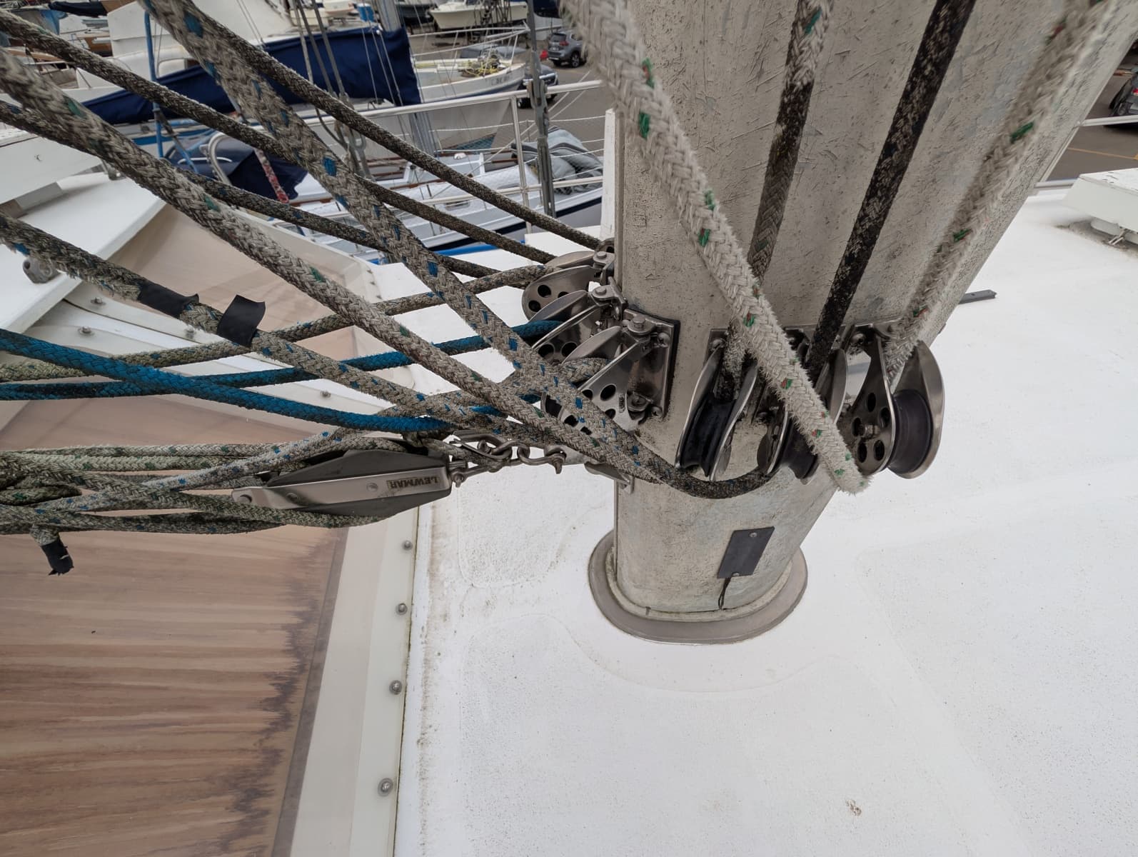 1996 Bruce Roberts Customer Steel Hull Sailboat - Photo 17