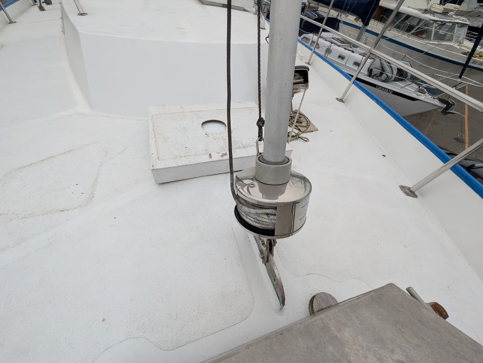 1996 Bruce Roberts Customer Steel Hull Sailboat - Photo 20