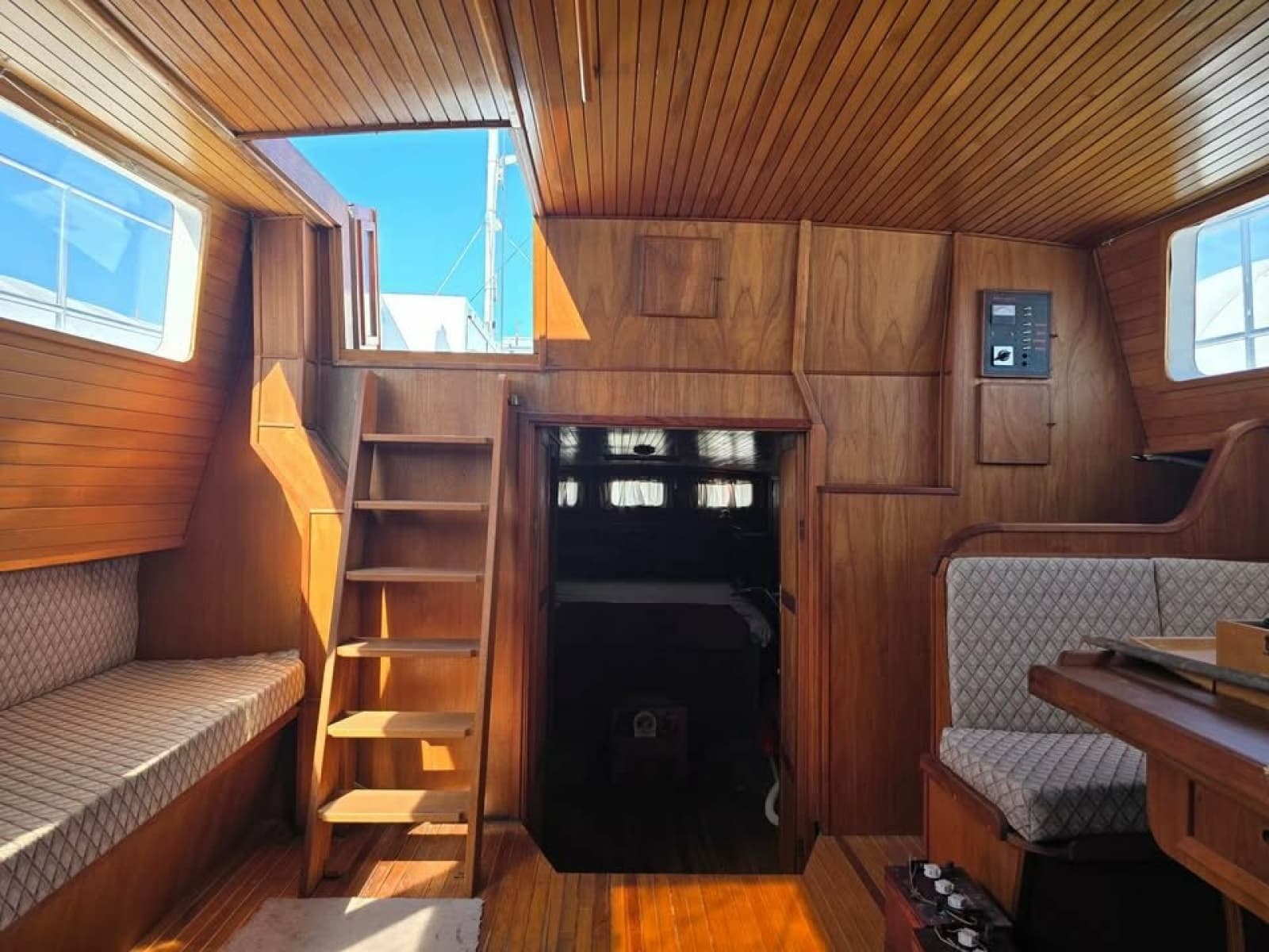 1996 Bruce Roberts Customer Steel Hull Sailboat - Photo 25