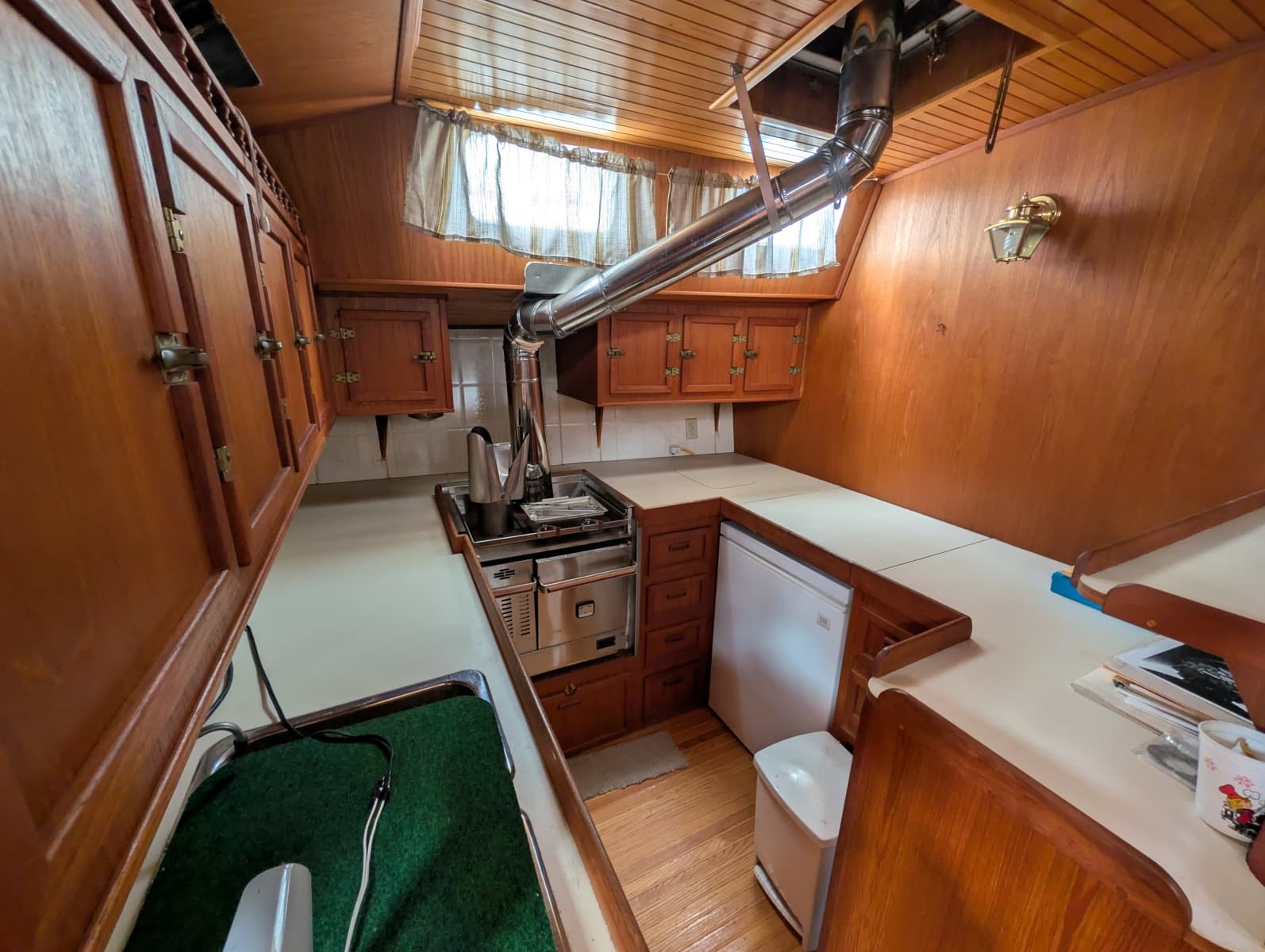 1996 Bruce Roberts Customer Steel Hull Sailboat - Photo 36