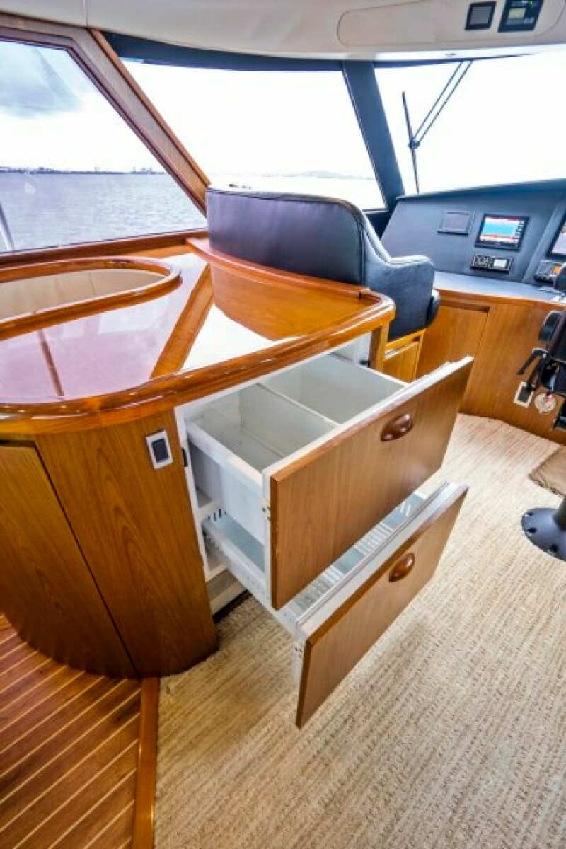 2011 Viking 70 Enclosed Bridge - Photo 12