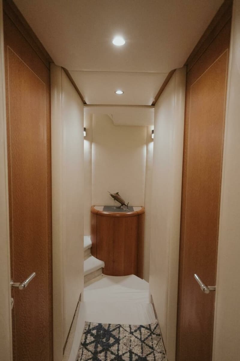 1996 Oceanfast 87 Enclosed Bridge Sportfish - Photo 19