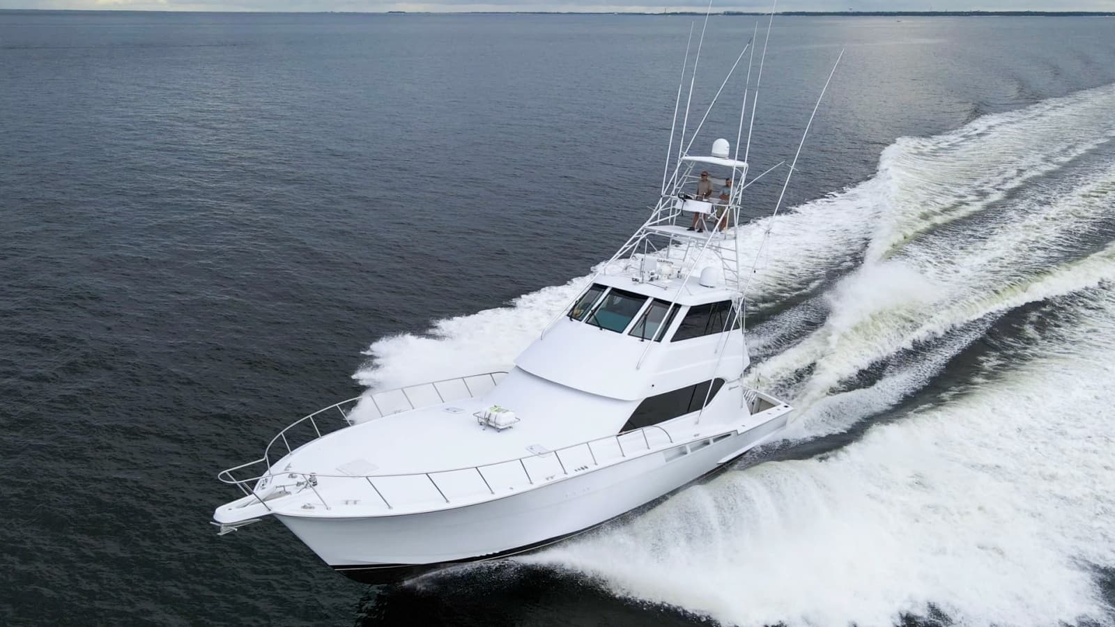 1999 Hatteras 60 Enclosed Bridge Convertible - Photo 59