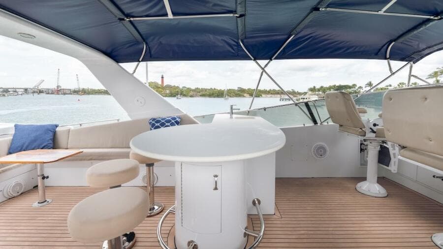 1998 Hatteras Sport Deck