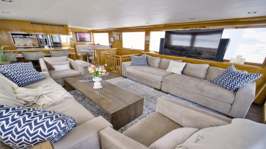 1998 Hatteras Sport Deck