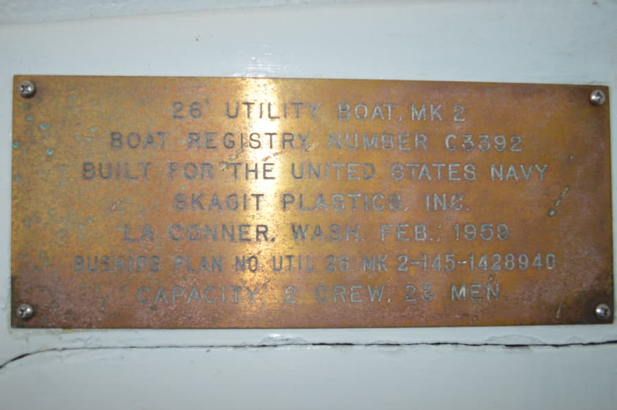 1958 Custom 26' Utility Launch MK-2