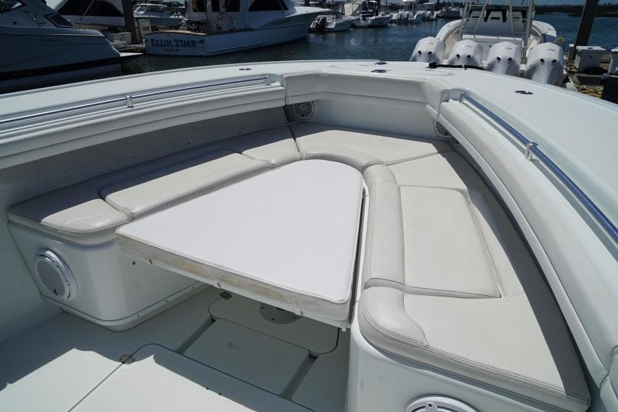 2013 Yellowfin 42 - deck-seating