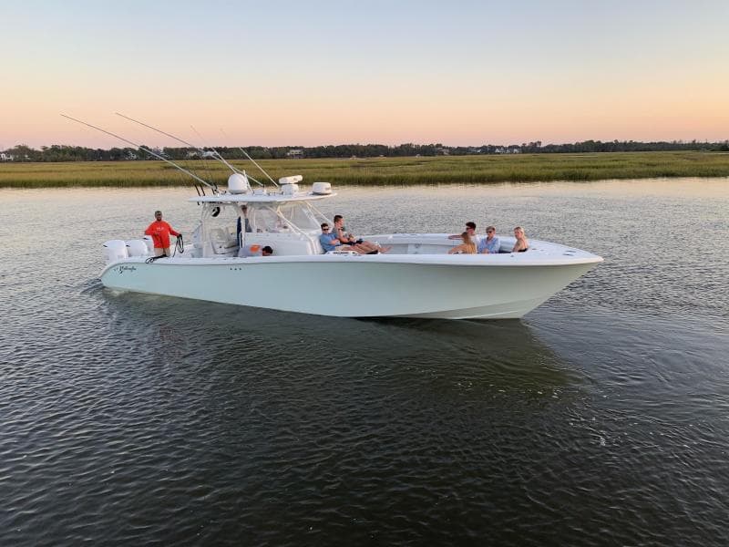 2013 Yellowfin 42 - starboard profile