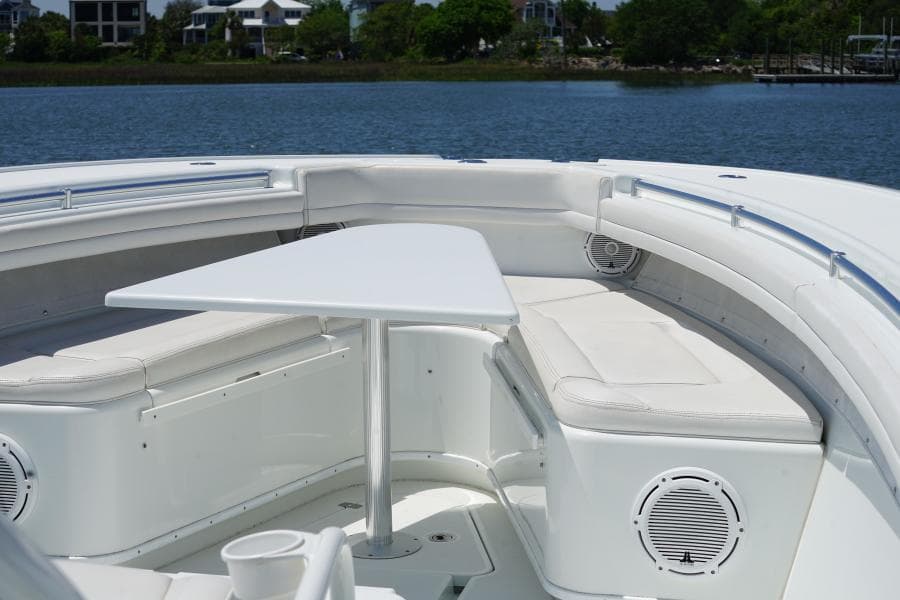 2013 Yellowfin 42 - deck-table