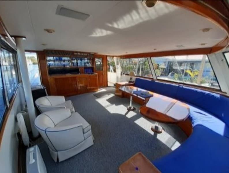 1965 Burger Cockpit Flybridge Motor Yacht