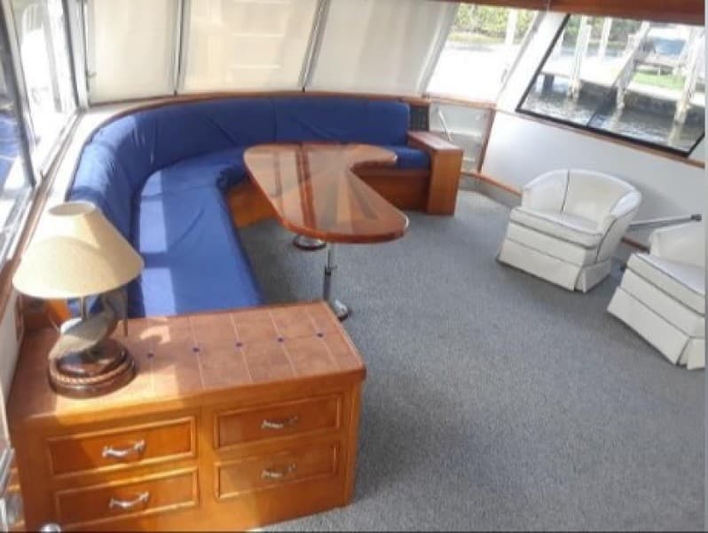 1965 Burger Cockpit Flybridge Motor Yacht