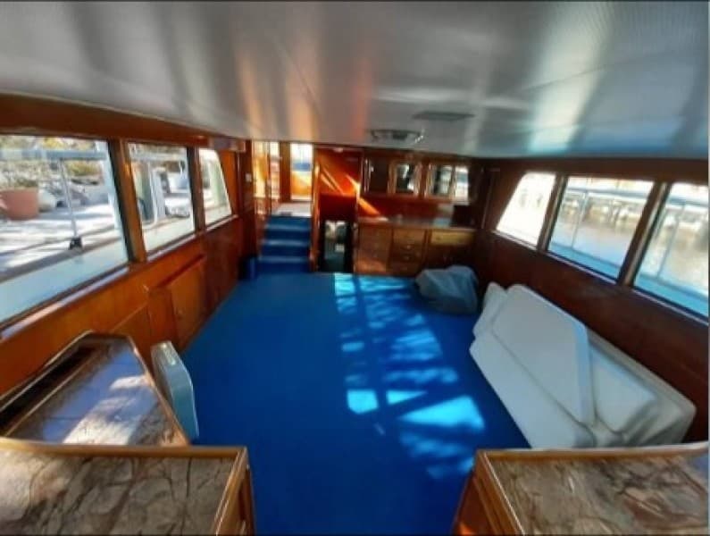 1965 Burger Cockpit Flybridge Motor Yacht