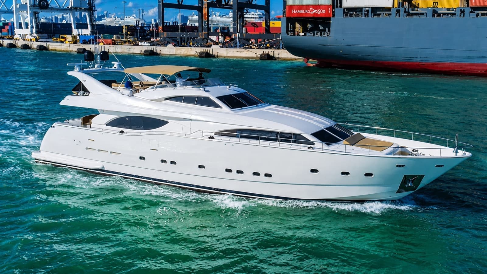 2000 Ferretti Yachts Custom Line 94 - Photo 1