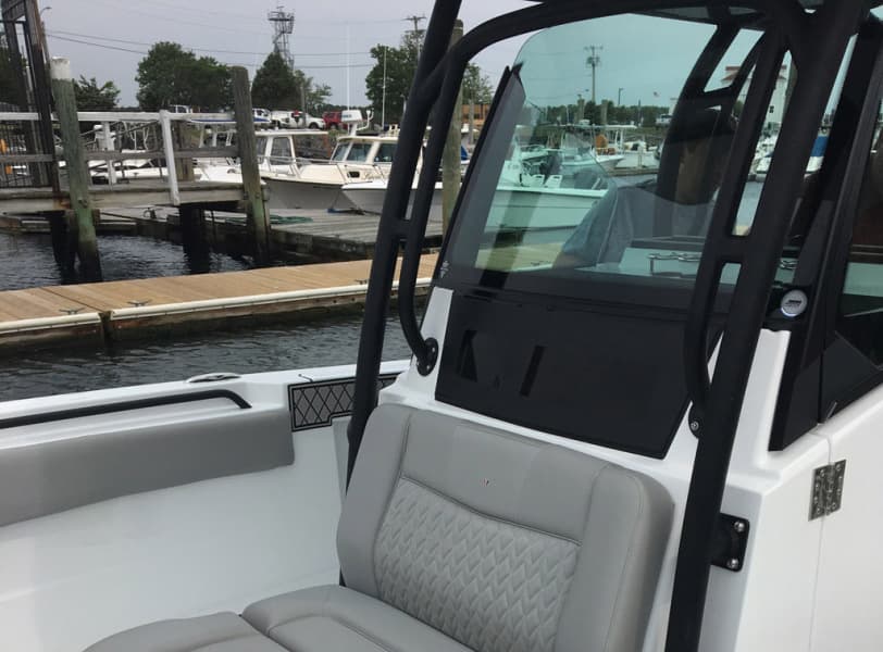 Forward Seat and Windshield