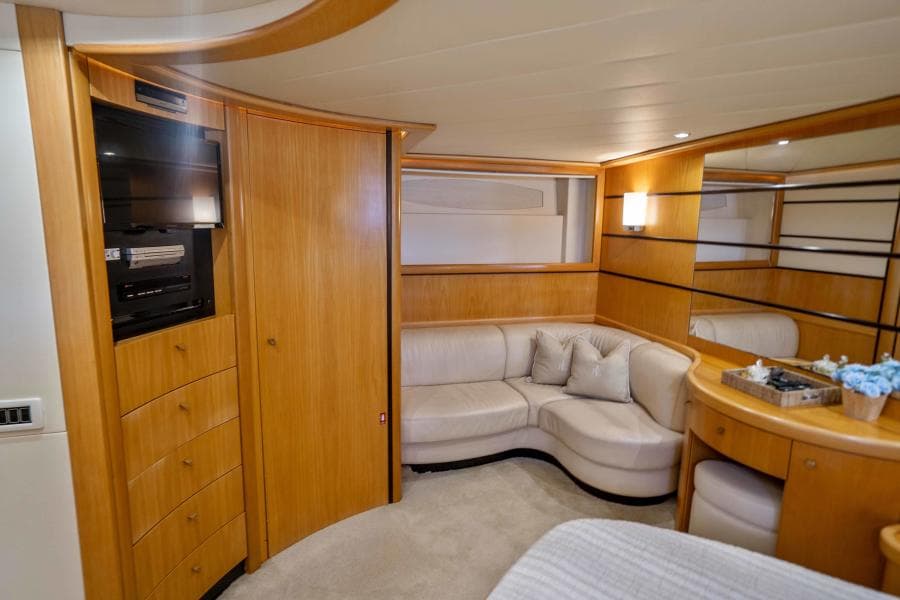 2005 Pershing 76 Motor Yacht - Denise - Master Stateroom