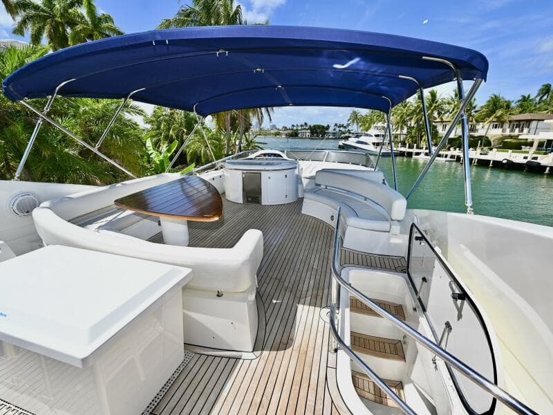 Bella - Flybridge View