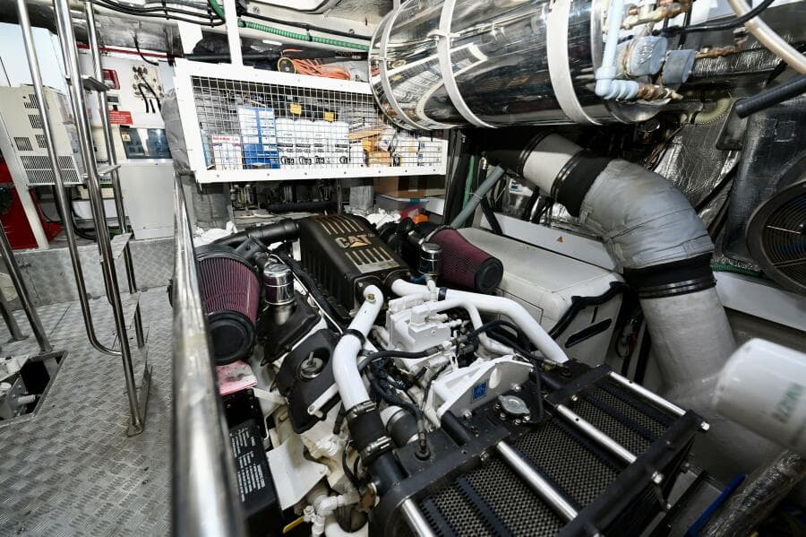 Bella - Engine Room Detail