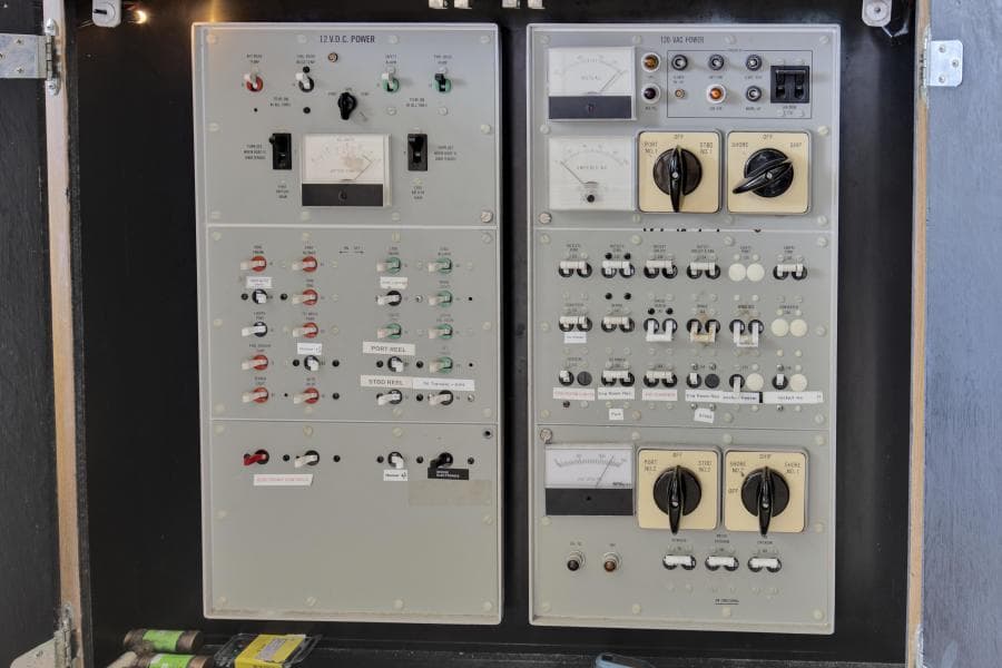 1981 Bertram 42 Convertible Balls To The Wall Breaker Panel