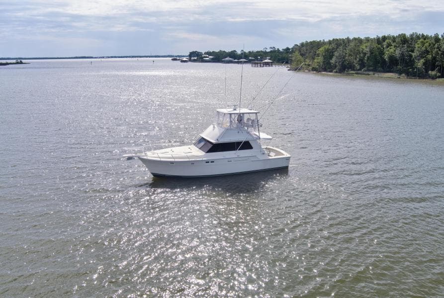 1981 Bertram 42 Convertible Balls To The Wall Port Profile 3