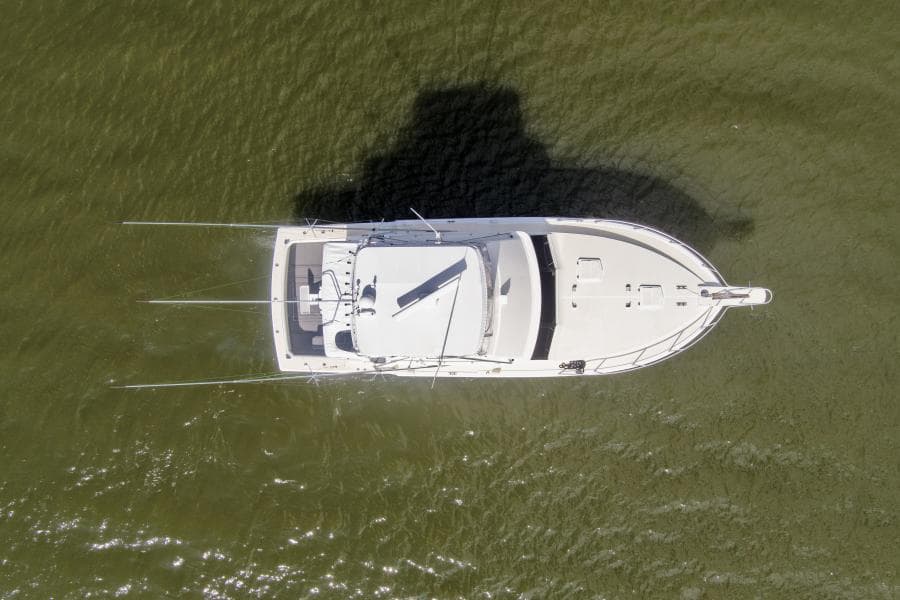 1981 Bertram 42 Convertible Balls To The Wall Top View