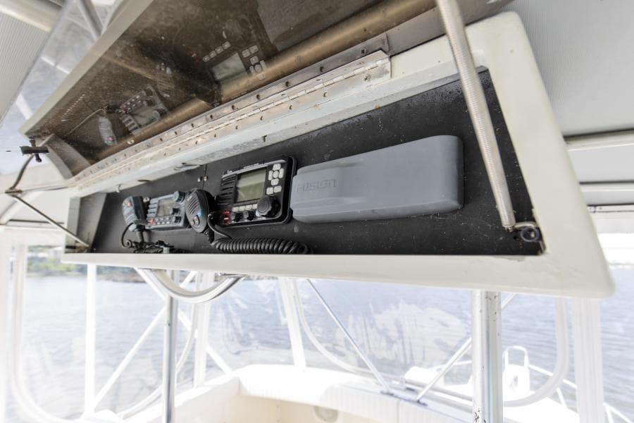 1981 Bertram 42 Convertible Balls To The Wall Helm 2