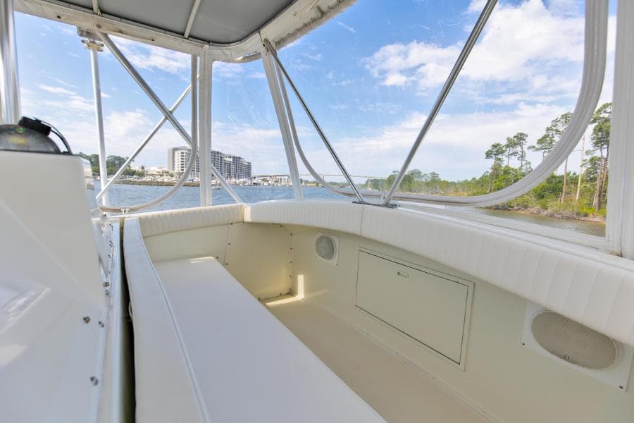 1981 Bertram 42 Convertible Balls To The Wall Bridge Seating