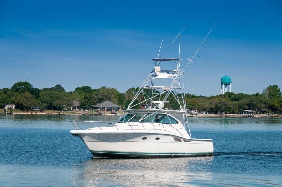 2003 Tiara Yachts 4200 Open  Kingfisher  Port Profile