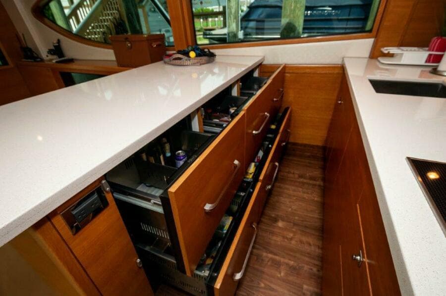 2016 Hatteras GT60  KNOT ON CALL  Galley 3